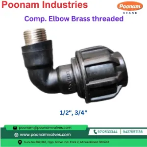 Compression MT Bend Brass